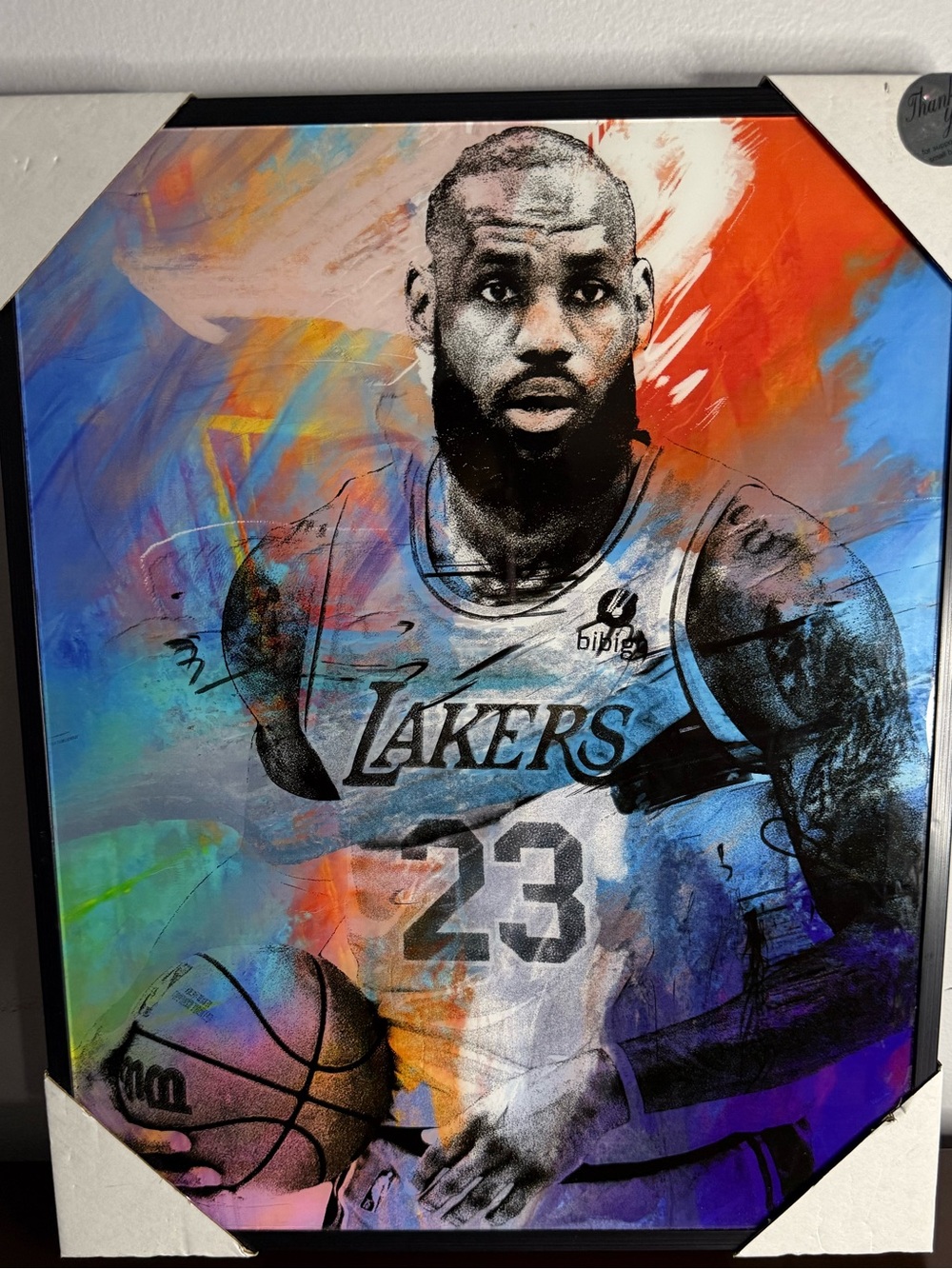 LeBron James Lakers #23 Basketball Wall Art 16x20 New